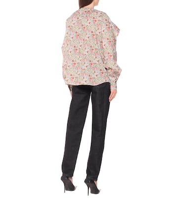 Blusa a stampa floreale in cotone | Y/Project