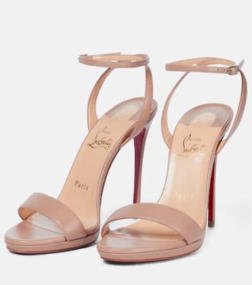 Sandalen Loubi Queen 120 aus Leder | Christian Louboutin