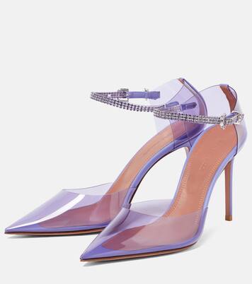 Ursina embellished PVC pumps | Amina Muaddi