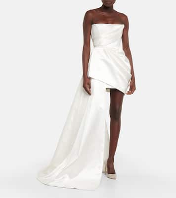 Bridal - Abito Blair in crêpe di cotone e seta | Alex Perry