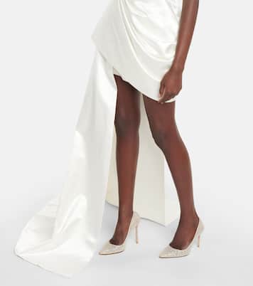 Bridal - Abito Blair in crêpe di cotone e seta | Alex Perry