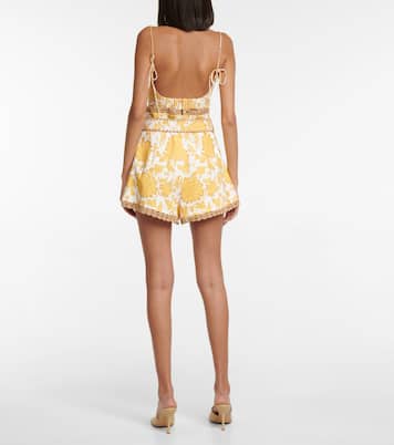 Bustier Postcard aus Leinen | Zimmermann