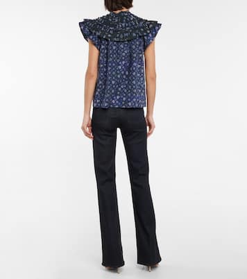 Top Solina imprimé en coton | Ulla Johnson