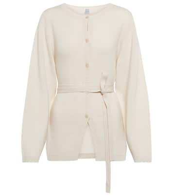 Belted cashmere cardigan | Toteme