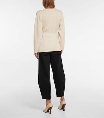 Belted cashmere cardigan | Toteme