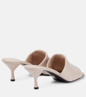Sandali in pelle matelassé | Prada
