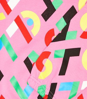Felpa in jersey di cotone con logo | Stella McCartney Kids