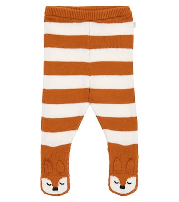 Baby - Leggings in cotone e lana | Stella McCartney Kids