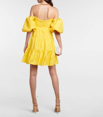 Minikleid Izzy aus Seidentaft | Rebecca Vallance