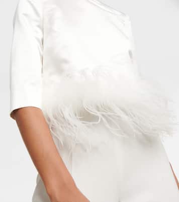 Piume feathered blouse | Max Mara