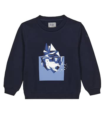 Sudadera en forro polar de algodón | Il Gufo