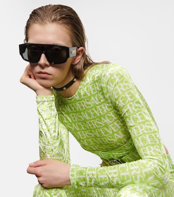 Oversized sunglasses | Versace