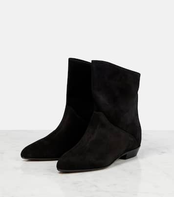 Ankle Boots Solvan aus Veloursleder | Isabel Marant