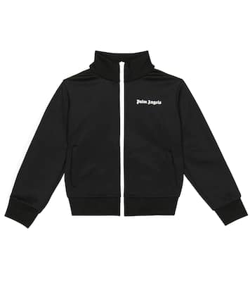 Felpa con zip e logo | Palm Angels Kids