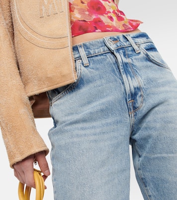 Tess Trouser high-rise straight jeans | 7 For All Mankind