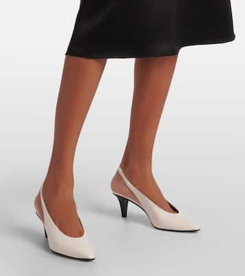 Pumps slingback Rebecca in pelle | Loro Piana