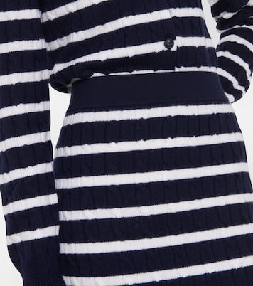 Gonna midi in maglia di lana a trecce | Polo Ralph Lauren