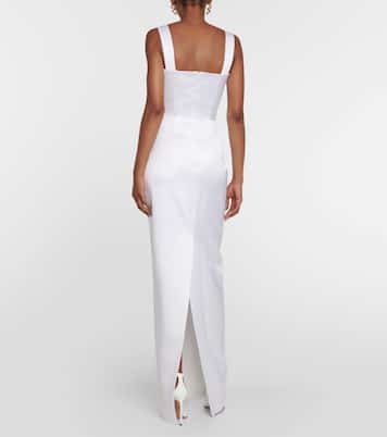 Bridal satin gown | Rasario