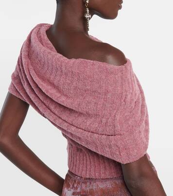x KNWLS top en mezcla de lana | Jean Paul Gaultier