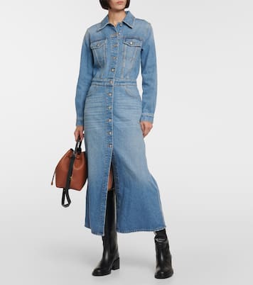 Robe longue en jean | Chloé