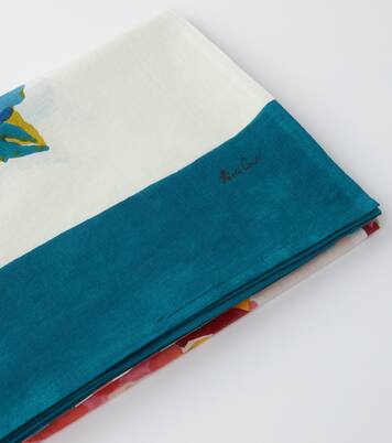 Lisa Bouquet muslin beach towel | Lisa Corti