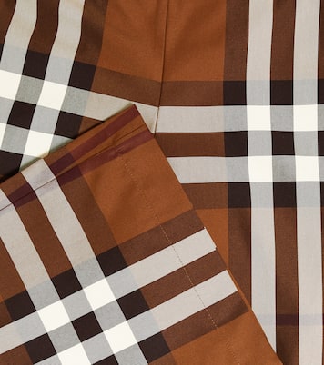 Pantaloni Burberry Check in cotone | Burberry Kids