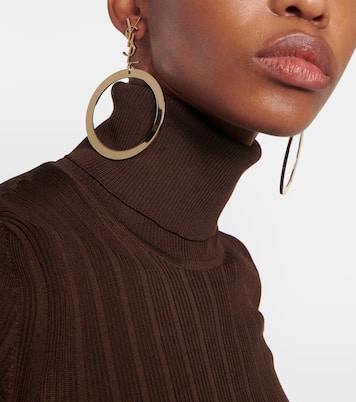 Orecchini a cerchio Cassandre | Saint Laurent