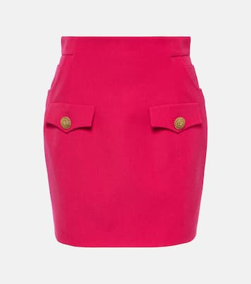 Minigonna in lana vergine | Balmain