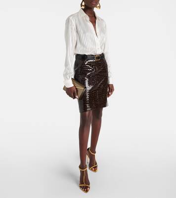 Camicia in seta a righe | Tom Ford