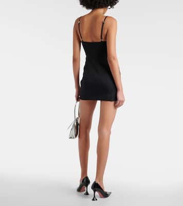 Crystal-embellished minidress | Area