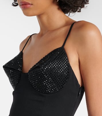 Crystal-embellished minidress | Area
