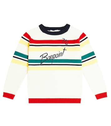 Pullover Florencio in cotone con logo | Bonpoint