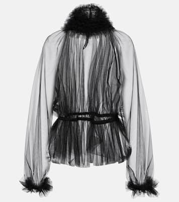Blusa in tulle | Dolce&Gabbana
