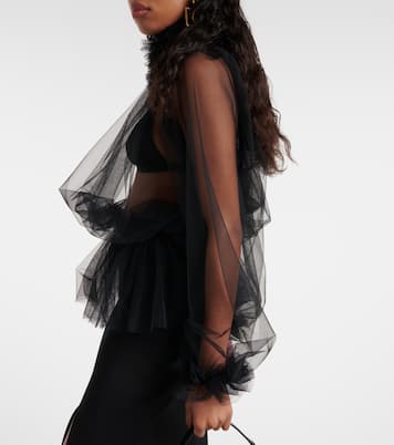 Blusa in tulle | Dolce&Gabbana