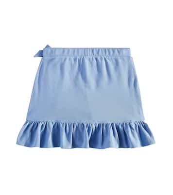 Gonna in cotone con volant | Polo Ralph Lauren Kids
