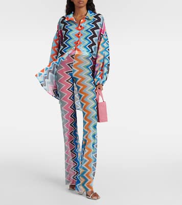 High-Rise-Schlaghose | Missoni
