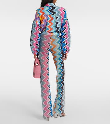 High-Rise-Schlaghose | Missoni