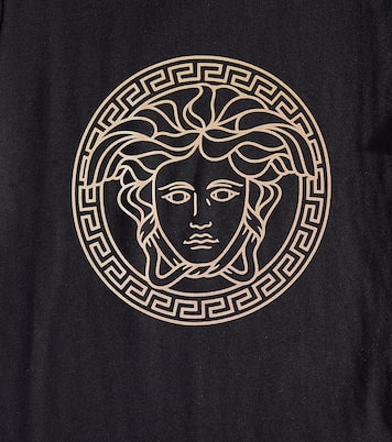 Medusa 코튼 저지 티셔츠 | Versace Kids
