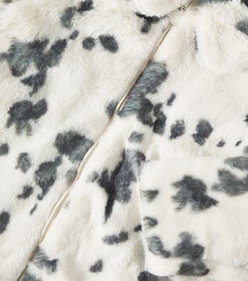 Abrigo de pelo sintético estampado | Stella McCartney Kids