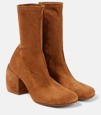 Bottines 65 en daim | Dries Van Noten
