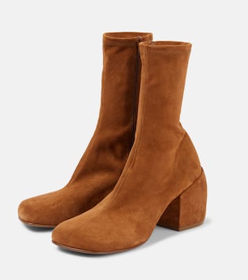 Bottines 65 en daim | Dries Van Noten
