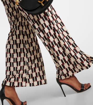 Tai printed halterneck jumpsuit | Diane von Furstenberg