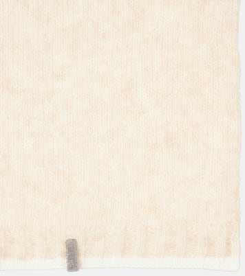 Sciarpa in mohair a trecce | Brunello Cucinelli