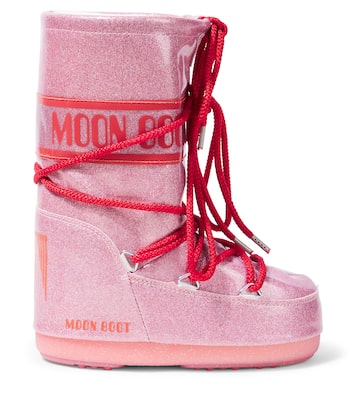 Bottines après-ski Icon à paillettes | Moon Boot Kids