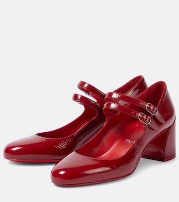 Escarpins Miss Jane 55 en cuir verni | Christian Louboutin