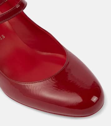 Escarpins Miss Jane 55 en cuir verni | Christian Louboutin
