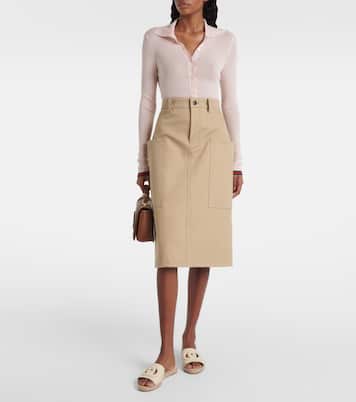 Sandali espadrillas Gucci Cut in pelle | Gucci