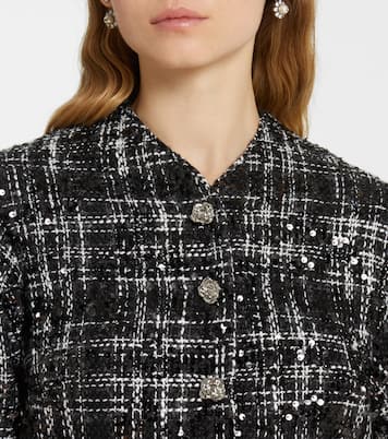 Sequined bouclé jacket | Rotate