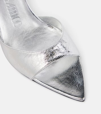 Mules Bes 65 in pelle metallizzata | The Attico