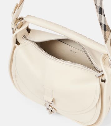 B Clip Small leather messenger bag | Burberry